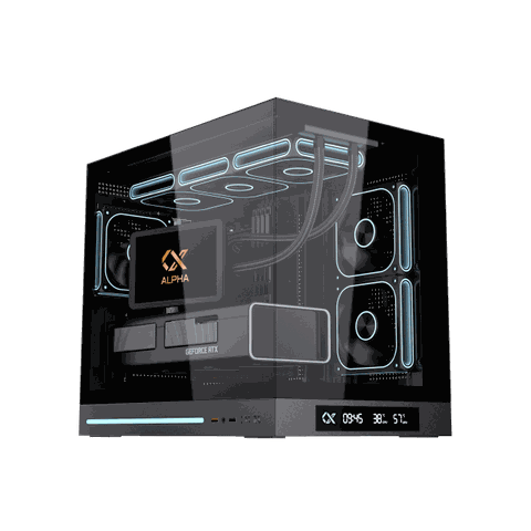 Vỏ case Xigmatek Cloud M DGT M-ATX – LCD, VGA 400mm