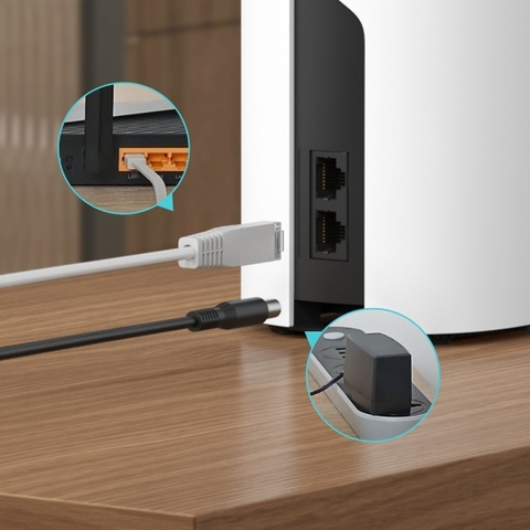 Wi-Fi Mesh cho toàn ngôi nhà AC1200 TP-Link Deco E4