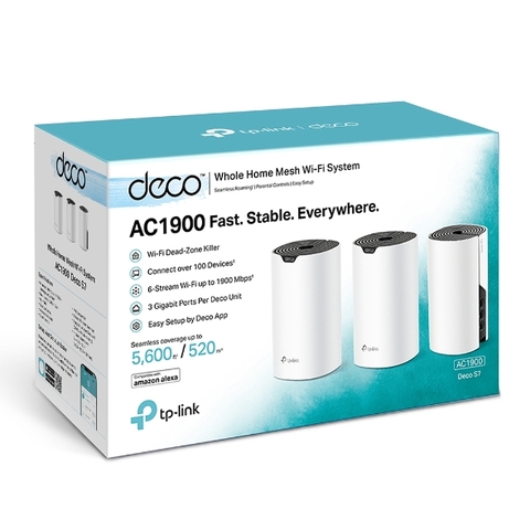 Hệ Thống Wi-Fi Mesh Cho Gia Đình TP-Link DECO S7 AC1900 Mbps
