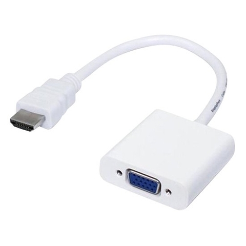 Dây HDMI Sang VGA Trắng 20cm