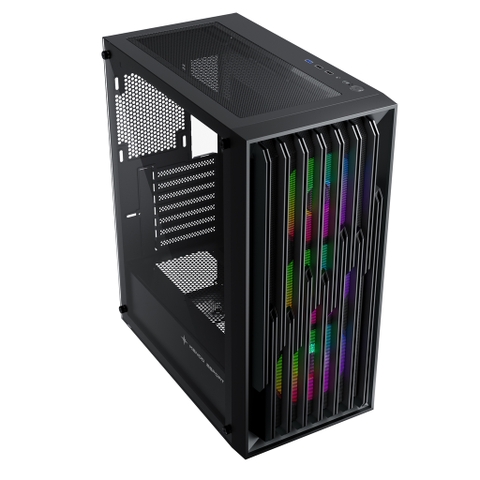 Vỏ Case Máy Tính Kenoo Esport EM730 – E-ATX / ATX, Kính Cường Lực, 3 Fan Rainbow Có Sẵn