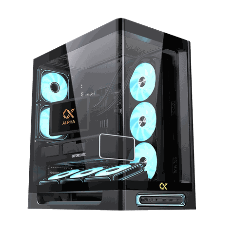 Vỏ case Xigmatek Heaven E-ATX – Kính cong, hỗ trợ main Back-Connect