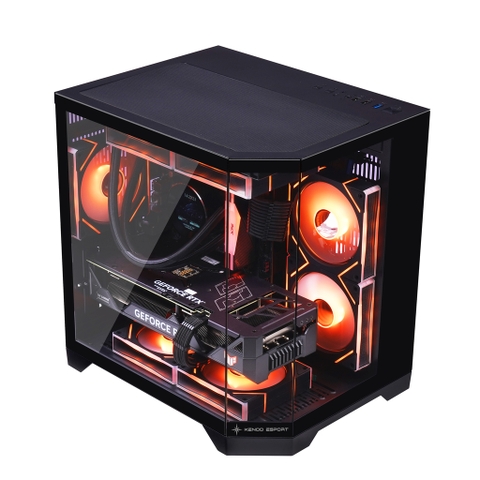 Vỏ Case Máy Tính Kenoo Esport MCK300 | M-ATX | Mini ITX | Kính Cường Lực Không Ốc | Nhỏ Gọn – Cao Cấp