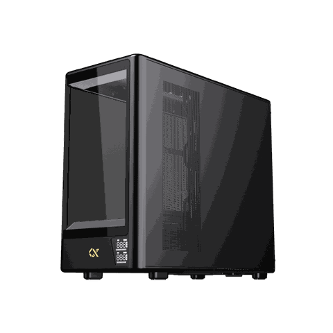 Vỏ case Xigmatek Moon ML DGT M-ATX – Màn hình LCD