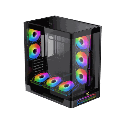Vỏ case Xigmatek Heaven E-ATX – Kính cong, hỗ trợ main Back-Connect