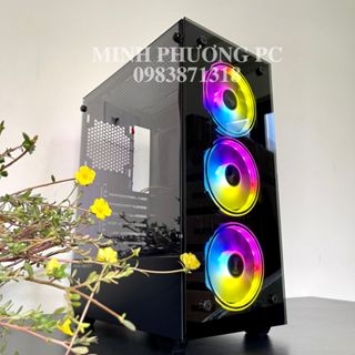 Vỏ Case Kenoo Esport K300 Gaming ATX - 2 Mặt Kính Cường Lực