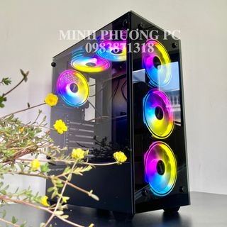 Vỏ Case Kenoo Esport K300 Gaming ATX - 2 Mặt Kính Cường Lực