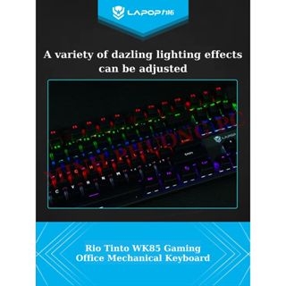 Bàn Phím Cơ Gaming LAPOP WK85