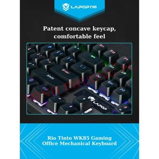 Bàn Phím Cơ Gaming LAPOP WK85