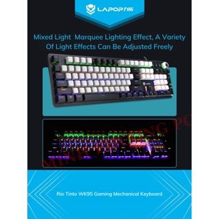 Bàn Phím Cơ Gaming LAPOP WK95