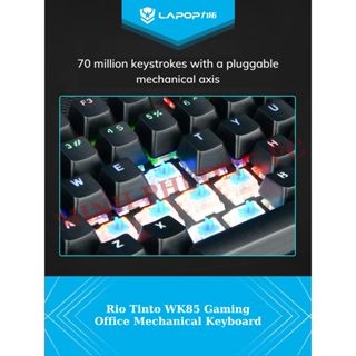 Bàn Phím Cơ Gaming LAPOP WK85