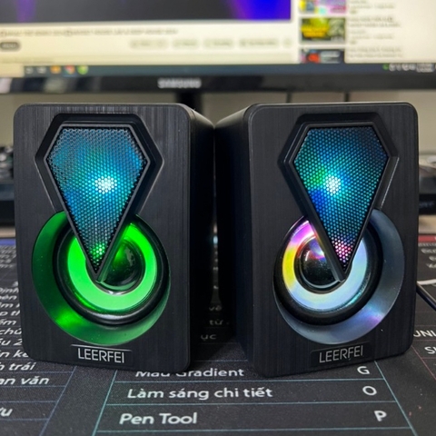 Loa Máy Tính LEERFEI E-1046 Loa Mini Digital Speaker