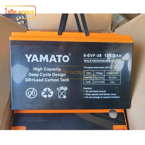ẮC QUY YAMATO 6-EVF-38 12V-38AH