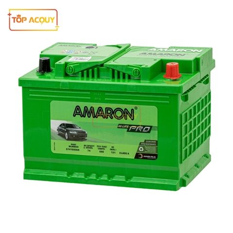 ẮC QUY AMARON 12V - 74AH PRO DIN74(L)