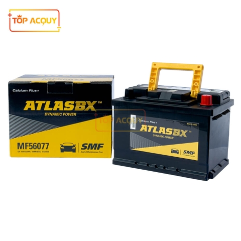 ẮC QUY ATLAS 12V - 60AH DIN MF56077 (DIN60L)