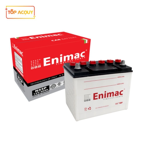 ẮC QUY ENIMAC 12V 60AH N55P