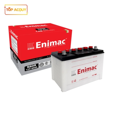 ẮC QUY ENIMAC 12V 80AH N80R