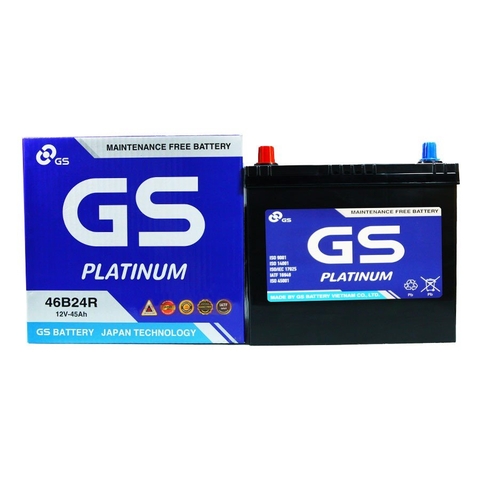 ẮC QUY GS 12V - 45AH MF 46B24R
