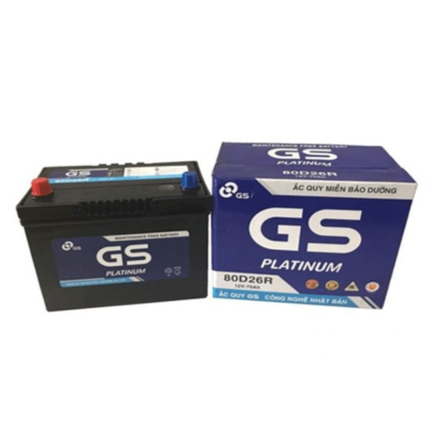 ẮC QUY GS 12V - 70AH MF 80D26R