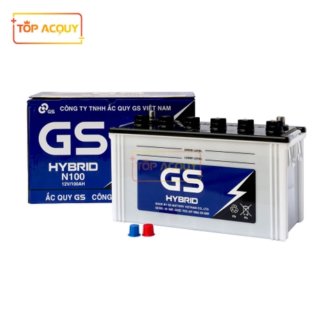 ẮC QUY GS 12V - 100AH HYBRID N100