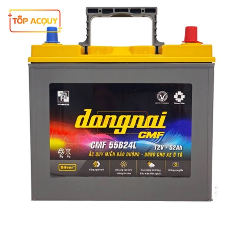 ẮC QUY ĐỒNG NAI 12V - 52AH CMF 55B24L