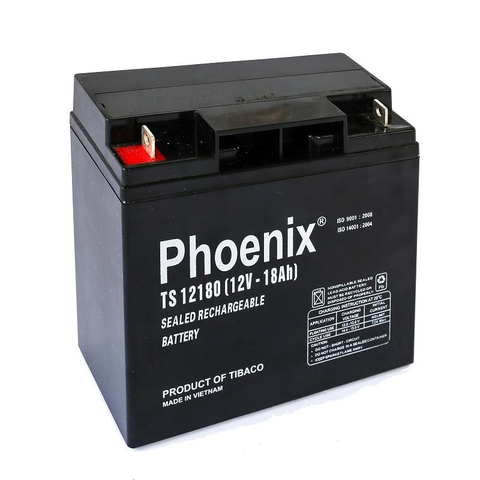 ẮC QUY PHOENIX 12V - 18AH TS12180