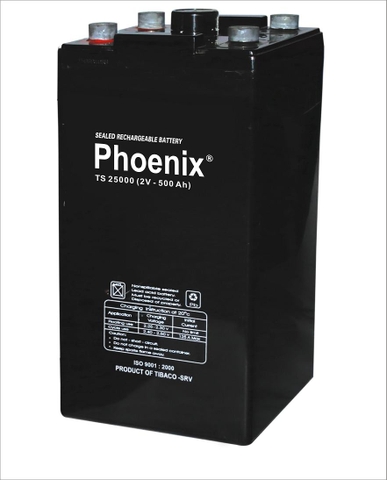 ẮC QUY PHOENIX 2V - 500AH TS25000