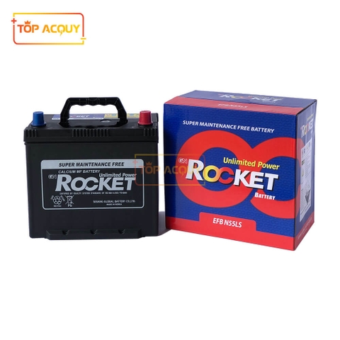 ẮC QUY ROCKET 12V - 55AH EFB N55 (START-STOP)