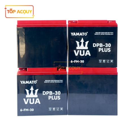 ẮC QUY YAMATO VUA DBP-30PLUS 6-FM-30 12V-30AH
