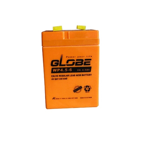 ẮC QUY GLOBE 6V - 4,5AH WP4,5-6 KLB