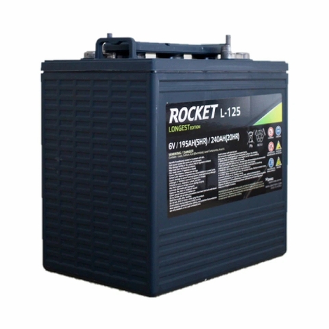 ẮC QUY ROCKET 6V - 240AH L-125 (GC2-125)