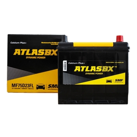 ẮC QUY ATLAS 12V - 65AH MF 75D23FL