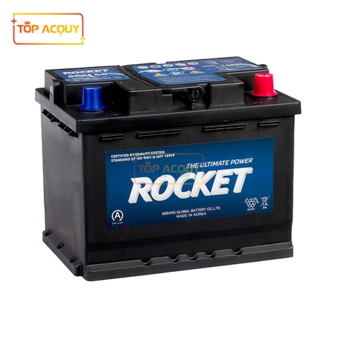 ẮC QUY ROCKET 12V - 60AH AGM L2 DIN60(L) (I-STOP/START-STOP)