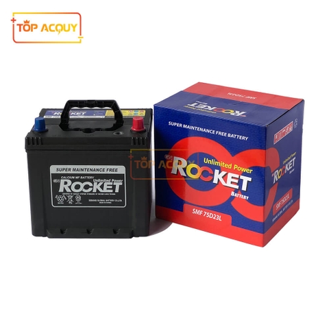ẮC QUY ROCKET 12V - 65Ah SMF 75D23L