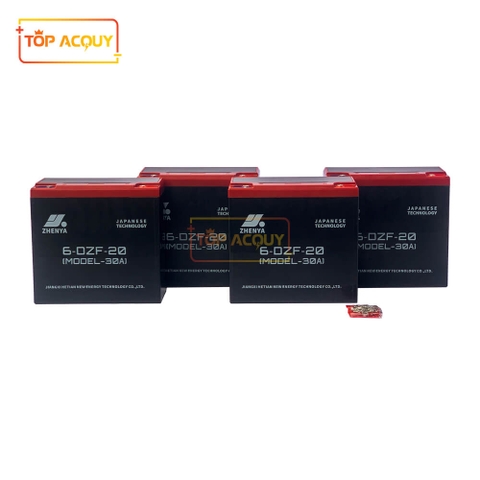 ĂC QUY XE MÁY ĐIỆN ZHENYA 12V-20AH 6-DZF-20