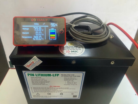 PIN LITHIUM-LFP ĐỨC GIANG 72V - 30AH DGLI-7230