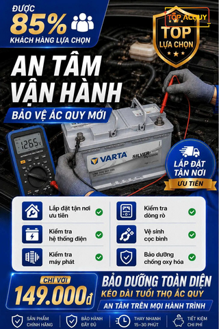 ẮC QUY ĐỒNG NAI 12V - 220AH CMF 260H52R