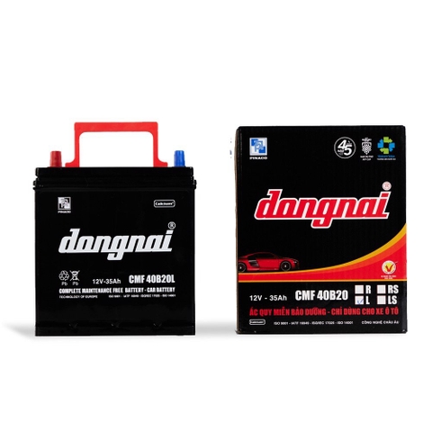 ẮC QUY KHÔ MIỄN BẢO DƯỠNG ĐỒNG NAI 12V - 35AH CMF 40B20L