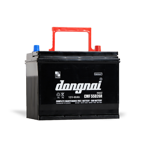 ẮC QUY ĐỒNG NAI 12V - 60AH CMF 55D26R
