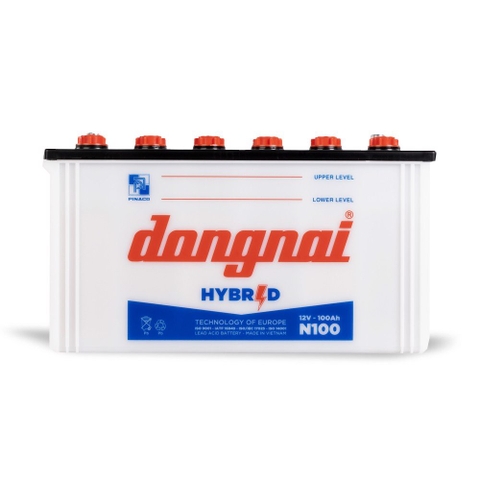 ẮC QUY ĐỒNG NAI 12V - 100AH N100 (HYBRID)
