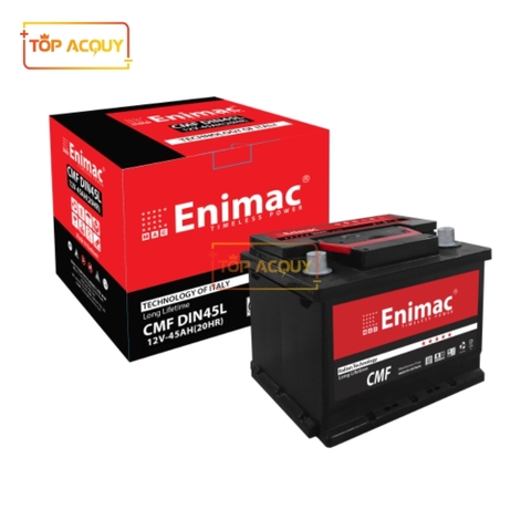 ẮC QUY ENIMAC 12V 45AH CMF DIN45L