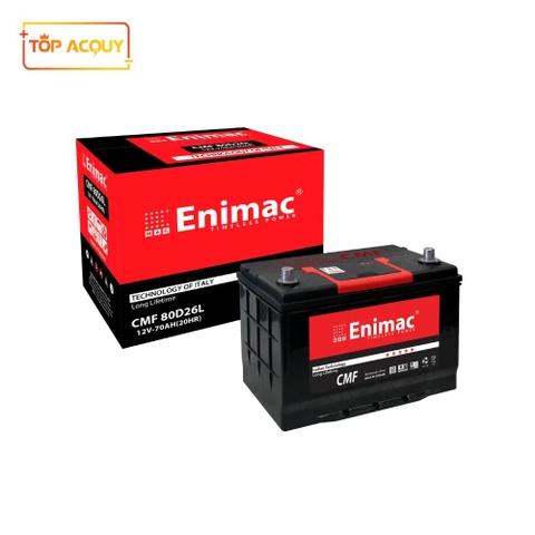 ẮC QUY ENIMAC 12V 70AH CMF 80D26L