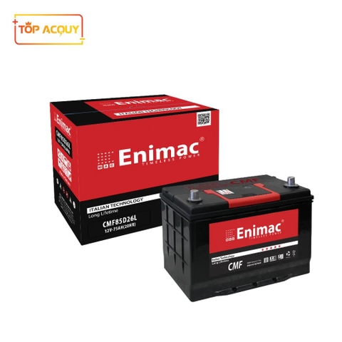 ẮC QUY ENIMAC 12V 75AH CMF 85D26L