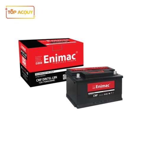 ẮC QUY ENIMAC 12V 75AH CMF DIN75L - LBN