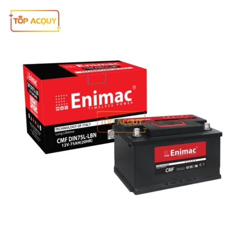 ẮC QUY ENIMAC 12V 75AH CMF DIN75L - LBN