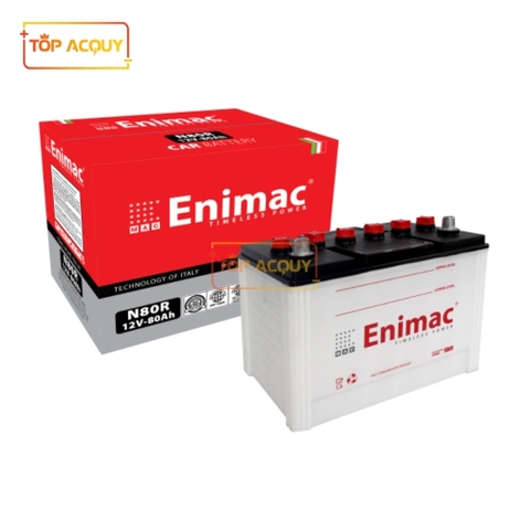 ẮC QUY ENIMAC 12V 80AH N80R