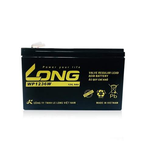 ẮC QUY GLOBE 12V - 9AH WP1236W LONG