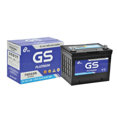 ẮC QUY GS 12V - 65AH MF 75D23R