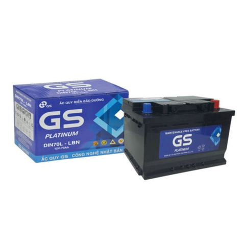 ẮC QUY GS 12V - 70AH MF DIN70L LBN