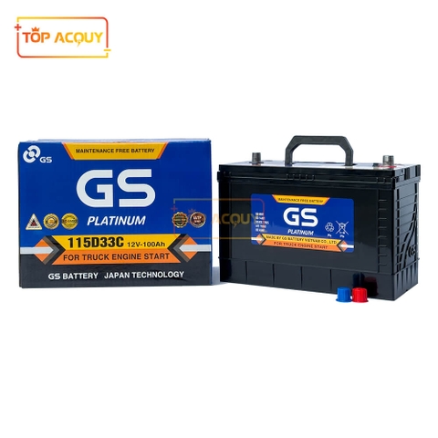 ẮC QUY GS 12V - 100AH 115D33C